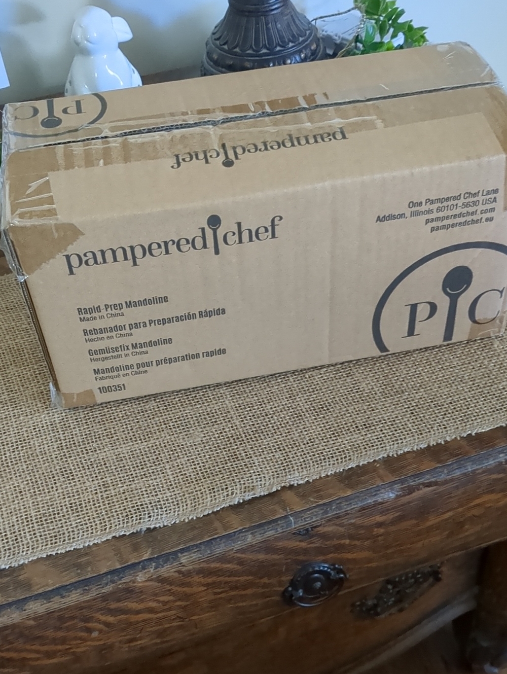 Pampered Chef Rapid Prep Mandoline - New In Box